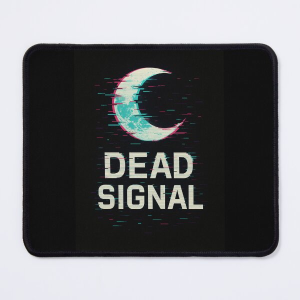 Item preview, Glitch Moon – Dead Signal (Neon Lunar Broadcast Error) designed and sold by JupiterGlitchEmpire.