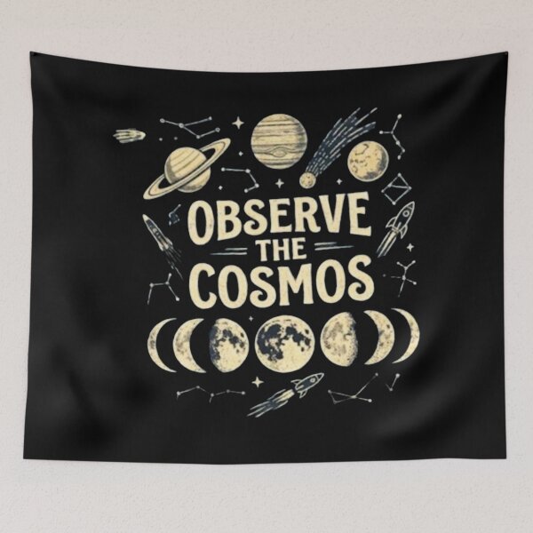 Item preview, RETRO ASTRONOMY designed and sold by Mahe Jabeen.