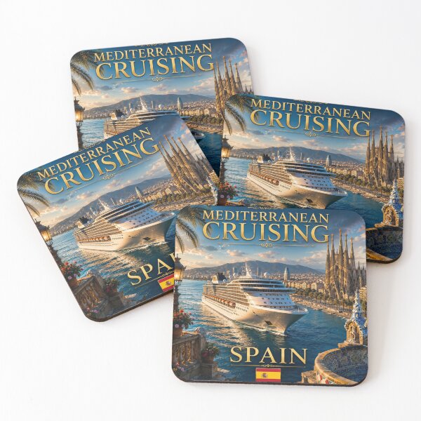 Item preview, Mediterranean Cruising  Spain designed and sold by globetrottergfx.