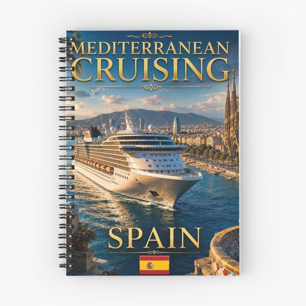 Item preview, Mediterranean Cruising  Spain designed and sold by globetrottergfx.