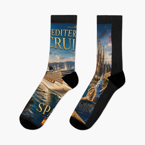 Item preview, Mediterranean Cruising  Spain designed and sold by globetrottergfx.