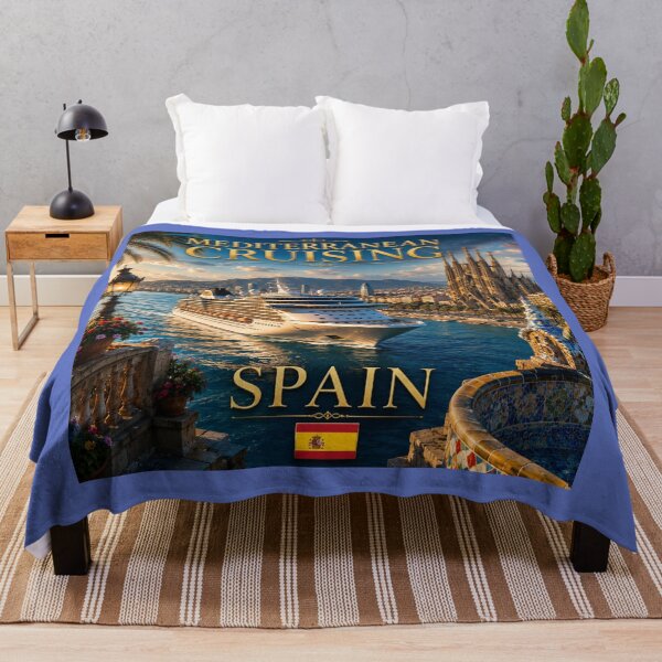 Item preview, Mediterranean Cruising  Spain designed and sold by globetrottergfx.