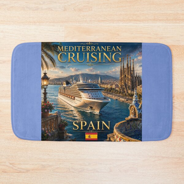 Item preview, Mediterranean Cruising  Spain designed and sold by globetrottergfx.