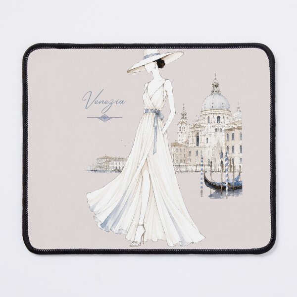 Item preview, Copy of Elegant fashion woman in Venice – Luxury Fashion Art. designed and sold by NewtBoo.