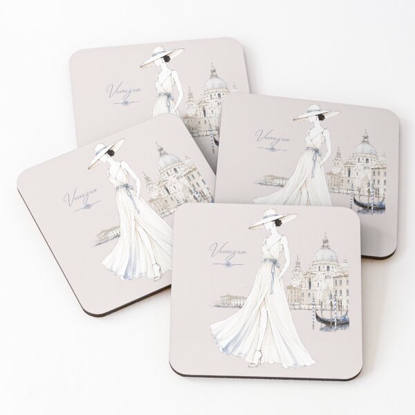 Item preview, Copy of Elegant fashion woman in Venice – Luxury Fashion Art. designed and sold by NewtBoo.