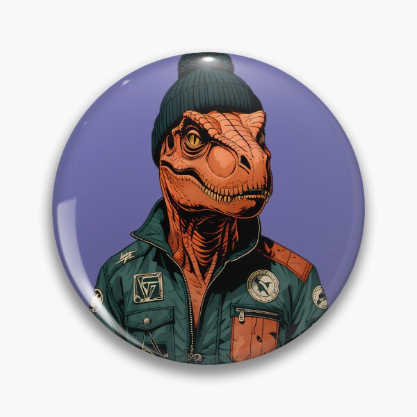 Item preview, Tactical T-Rex - Vintage Military Dinosaur Streetwear Art designed and sold by Structure-Blue.