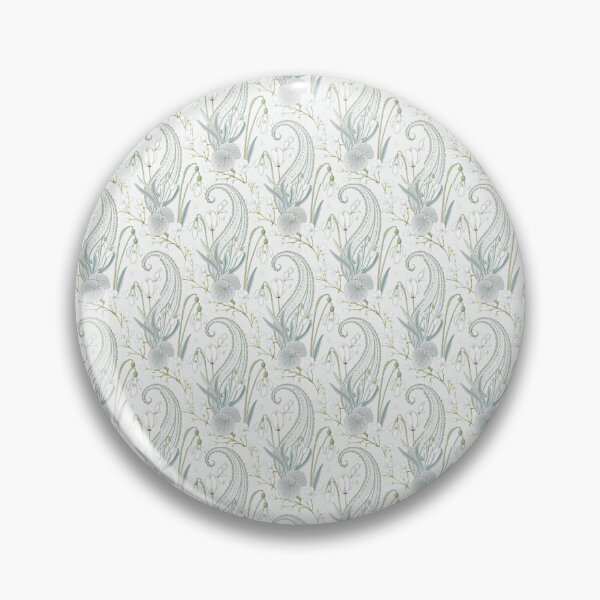 Item preview, Graceful Snowdrop Paisley designed and sold by Designbes.