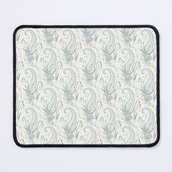 Item preview, Graceful Snowdrop Paisley designed and sold by Designbes.