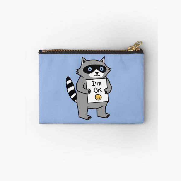 Item preview, Cute Raccoon says I'm Ok designed and sold by ellenhenry.