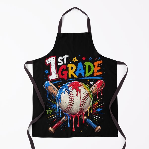 Item preview, 1st Grade Back to School Baseball drip ice Cream designed and sold by Kyzed.
