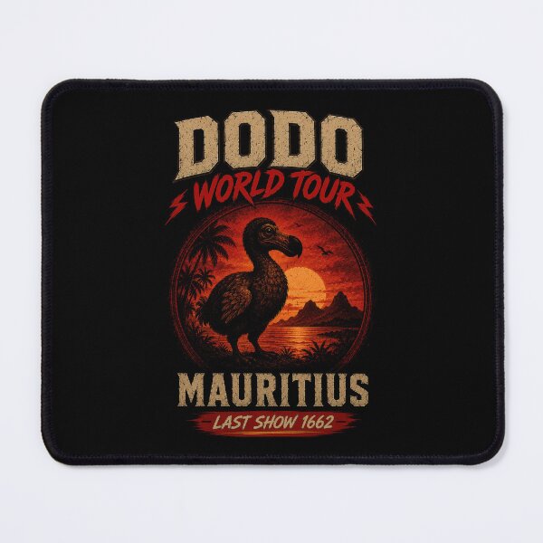 Item preview, Dodo World Tour Extinct Bird Parody designed and sold by Retr0Tshirts.