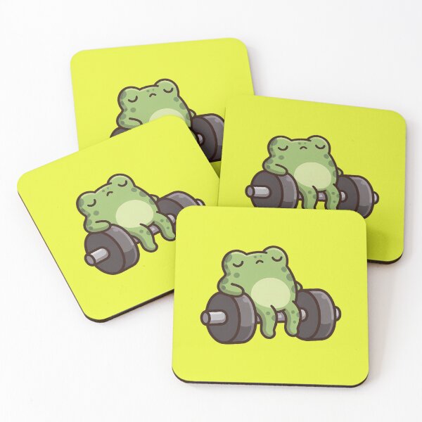 Item preview, gym frog, Tired Frog No Motivation Gym Funny Lazy Workout designed and sold by andromeda-redd.