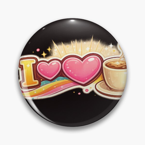 Item preview, I Love Coffee | Coffee Lover Typography Design designed and sold by VasiArtLab.