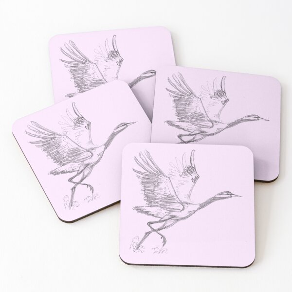 Item preview, Launching Crane Sketch designed and sold by Dina's Fine Arts.