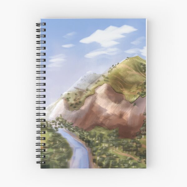 Item preview, Blocky mountains designed and sold by dorkaarts.