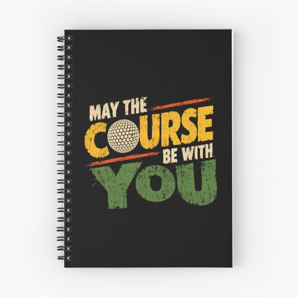 Item preview, May The Course Be With You Golf Golfer Player Humor designed and sold by HumansStuck12.