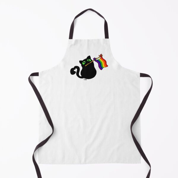 Item preview, Pride Flag Kitty - LGBTQ designed and sold by WorksOfWhimsies.
