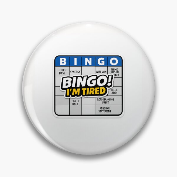 Item preview, Corporate Bingo Funny Office Burnout Sticker designed and sold by yanejoy.