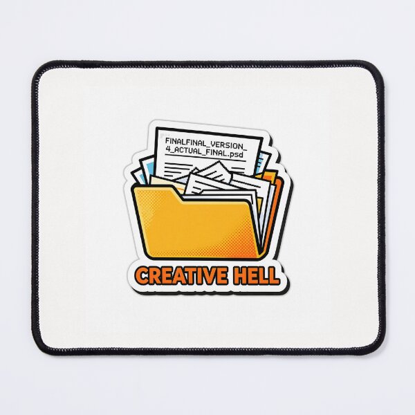 Item preview, Final Version 3 Graphic Designer Burnout Sticker designed and sold by yanejoy.