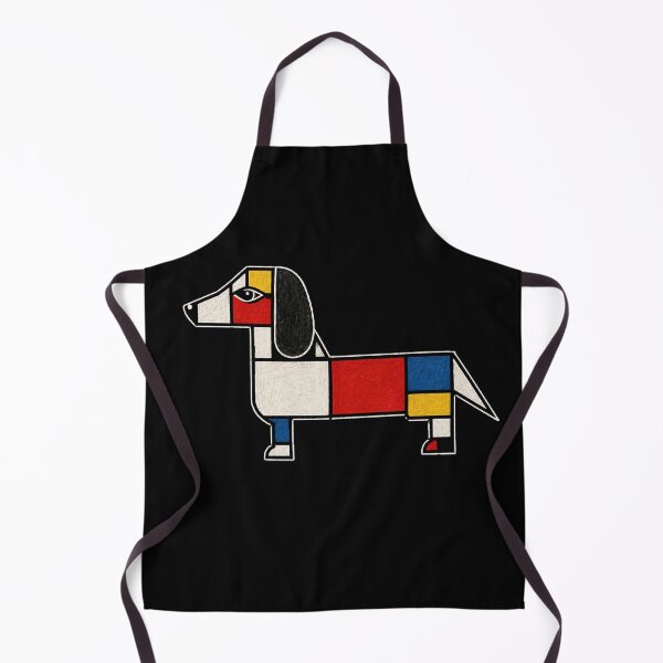 Item preview, Mondrian Dachshund Design designed and sold by BarkhausStudio.