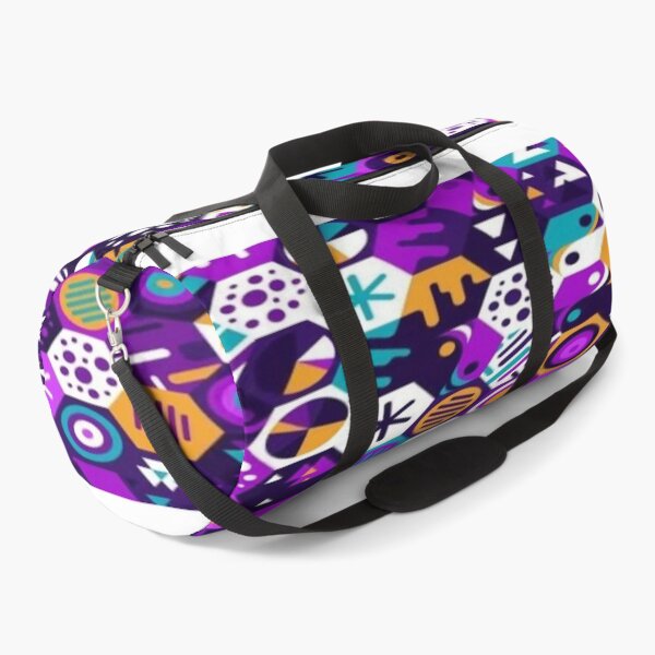Item preview, Retro Pop Hexagonal Pattern - Multicolor Geometric Art Memphis Style designed and sold by RAYBIL.