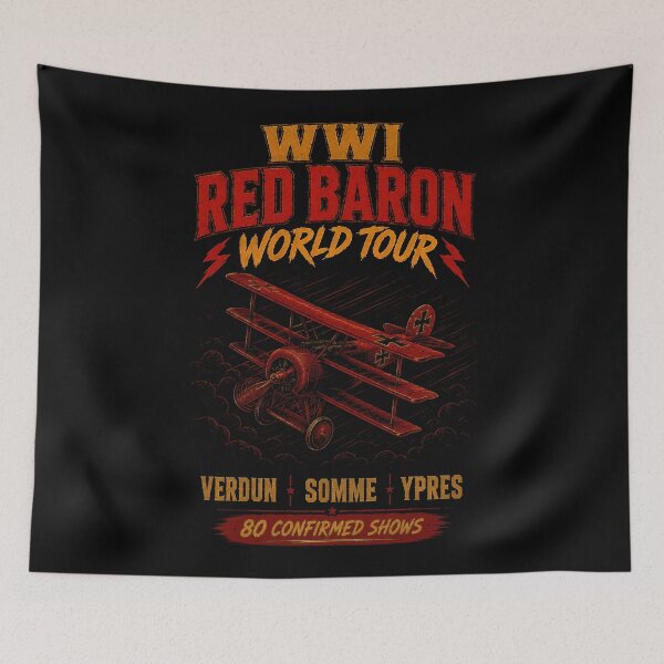Item preview, Red Baron WWI Flying Ace Legend designed and sold by Retr0Tshirts.