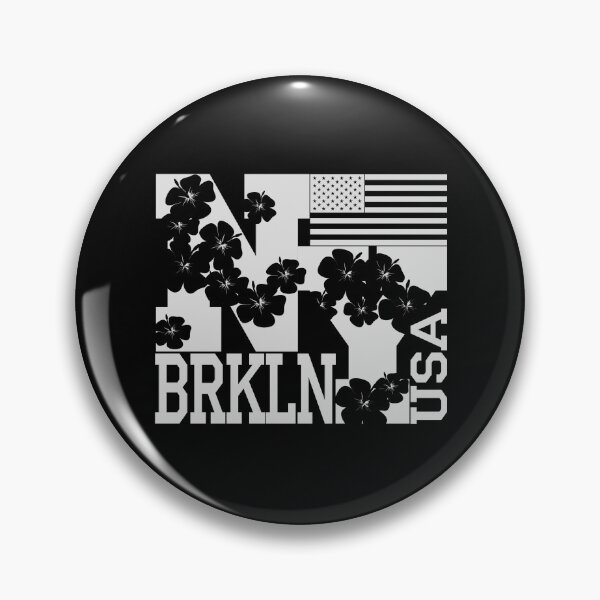 Item preview, Brooklyn NY USA: Floral Hibiscus Silhouette Graphic designed and sold by Krasnovaovaova.