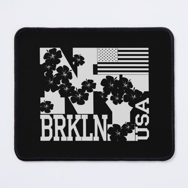Item preview, Brooklyn NY USA: Floral Hibiscus Silhouette Graphic designed and sold by Krasnovaovaova.