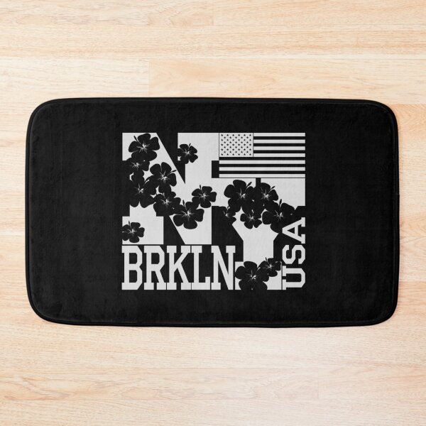 Item preview, Brooklyn NY USA: Floral Hibiscus Silhouette Graphic designed and sold by Krasnovaovaova.
