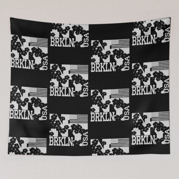 Item preview, Brooklyn NY USA: Floral Hibiscus Silhouette Graphic designed and sold by Krasnovaovaova.