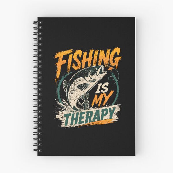 Item preview, Fishing Is My Therapy Angler Fisherman Hobbyist designed and sold by HumansStuck12.