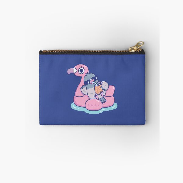 Item preview, Funny Pigeon With Sunglasses Chilling On Flamingo Float designed and sold by rustydoodle.