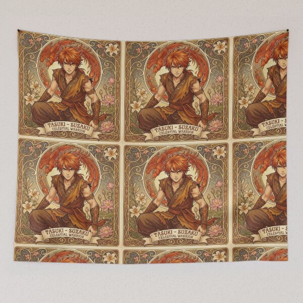 Item preview, Tasuki in the style of Alphonse Mucha designed and sold by Solace Sparkles.