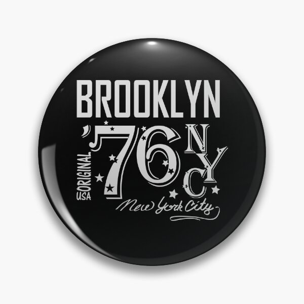 Item preview, Brooklyn 76 NYC: Original USA Varsity Script Art designed and sold by Krasnovaovaova.