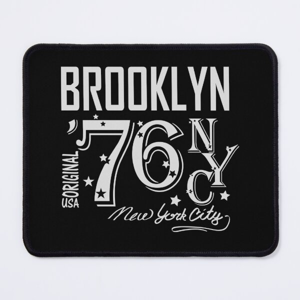 Item preview, Brooklyn 76 NYC: Original USA Varsity Script Art designed and sold by Krasnovaovaova.