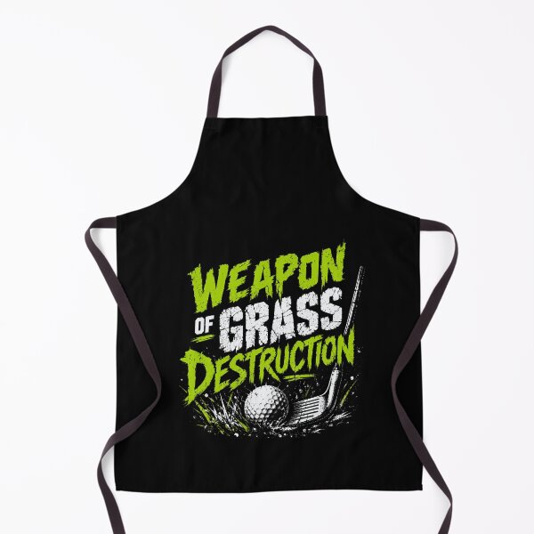 Item preview, Weapon Of Grass Destruction Golf Player Golfer Humor designed and sold by HumansStuck12.