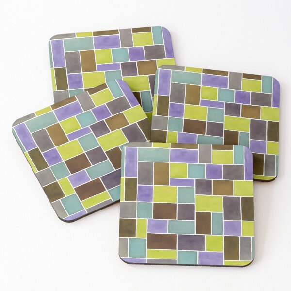 Item preview, Colorful Geometric Rectangles 6 designed and sold by taiche.