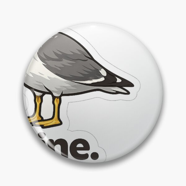 Item preview, Mine. Seagull Meme | Funny Bird Sticker Design designed and sold by BabyStark.