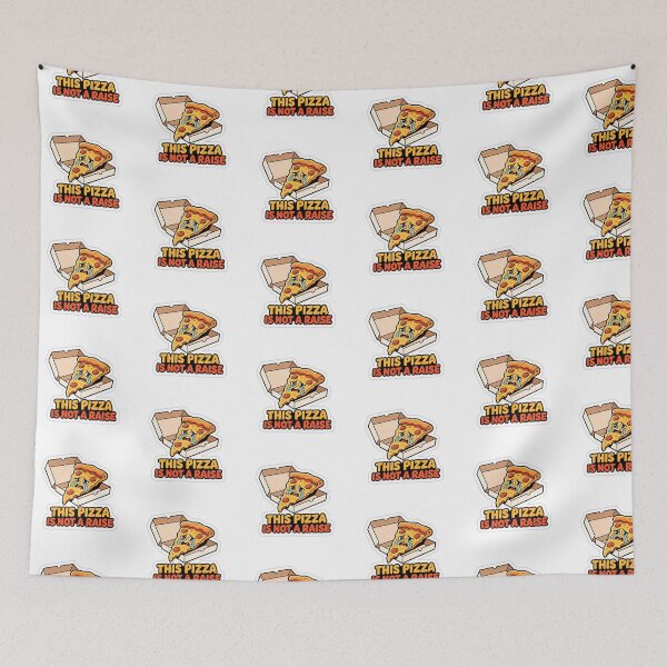 Item preview, I Asked For A Raise Corporate Pizza Party Sticker designed and sold by yanejoy.