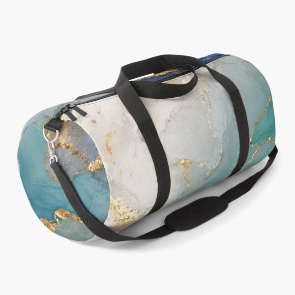 Item preview, Teal Gold Marble Geometric Art designed and sold by 0606PM.