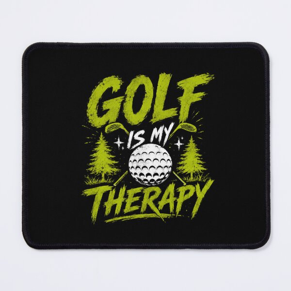 Item preview, Golf Is My Therapy Golfer Hobby Enthusiast Player designed and sold by HumansStuck12.