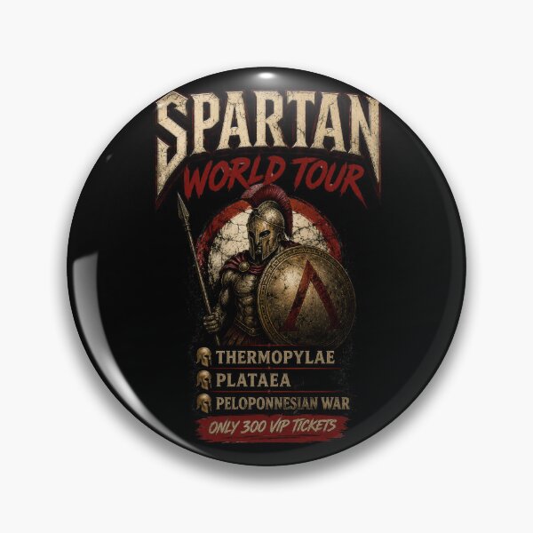 Item preview, Spartan World Tour Ancient Greece Parody designed and sold by Retr0Tshirts.