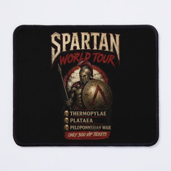 Item preview, Spartan World Tour Ancient Greece Parody designed and sold by Retr0Tshirts.