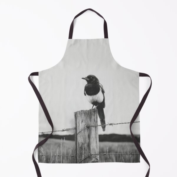 Item preview, A Magpie perched on an old fence, Birds in Motion designed and sold by CDC40.