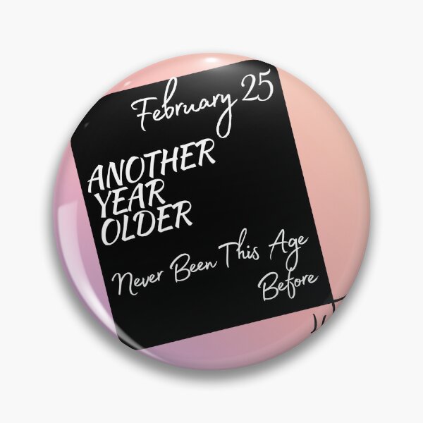 Item preview, February 25th birthday designed and sold by serenebookworm.