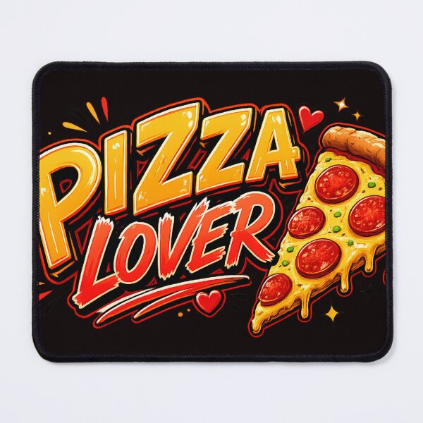 Item preview, Pizza Lover | Funny Food Typography Design designed and sold by VasiArtLab.