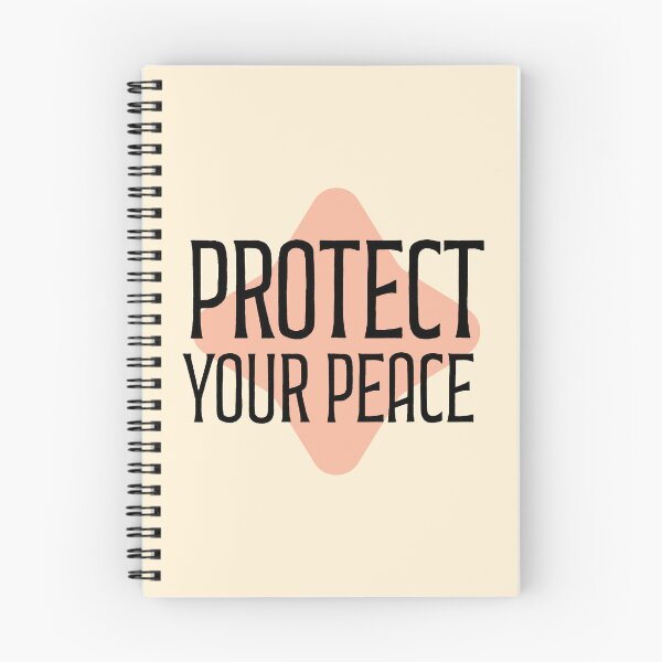 Item preview, Protect Your Peace Quote designed and sold by Colorsandpixels.