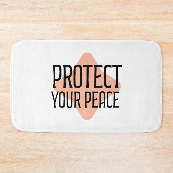 Item preview, Protect Your Peace Quote designed and sold by Colorsandpixels.