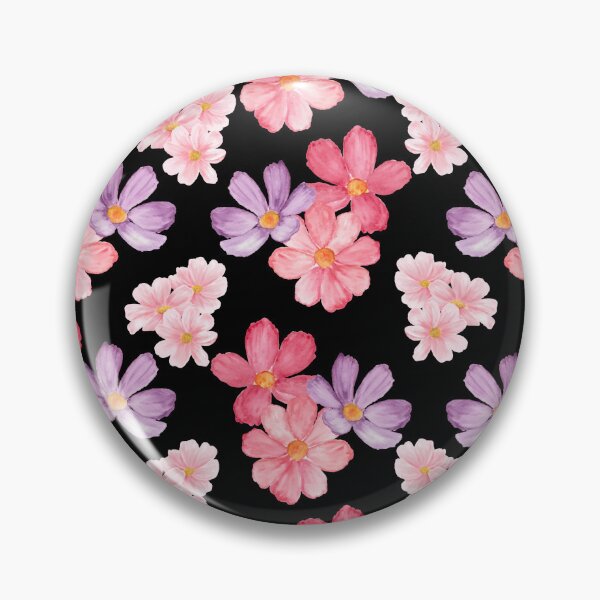 Item preview, Watercolor Pink and Purple Floral Seamless Pattern...❤️ designed and sold by Jyoti-Quotes.