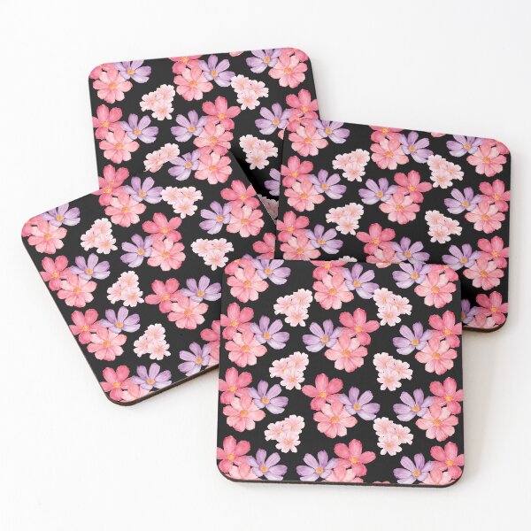 Item preview, Watercolor Pink and Purple Floral Seamless Pattern...❤️ designed and sold by ​Jyoti Digital Artist.